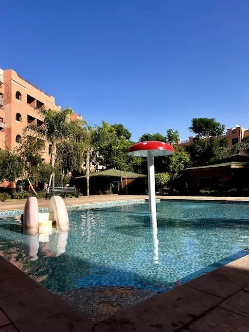Resort Med 24T Sikkerhet Og Basseng - Naerme Gueliz Marrakesh