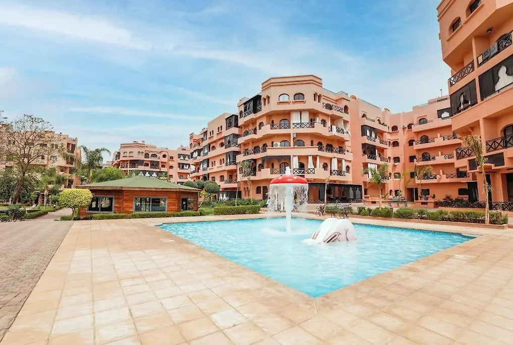 Resort Med 24T Sikkerhet Og Basseng - Naerme Gueliz Marrakesh