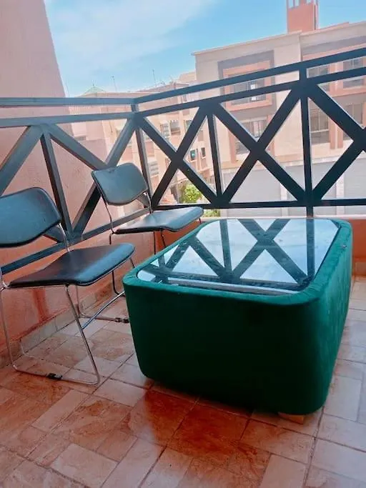 Resort Med 24T Sikkerhet Og Basseng - Naerme Gueliz Marrakesh Apartment