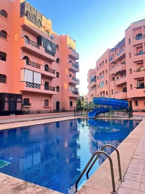 Resort Med 24T Sikkerhet Og Basseng - Naerme Gueliz Marrakesh