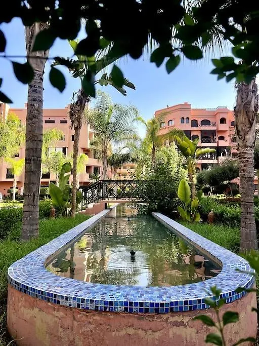 Apartment Resort Med 24T Sikkerhet Og Basseng - Naerme Gueliz Marrakesh